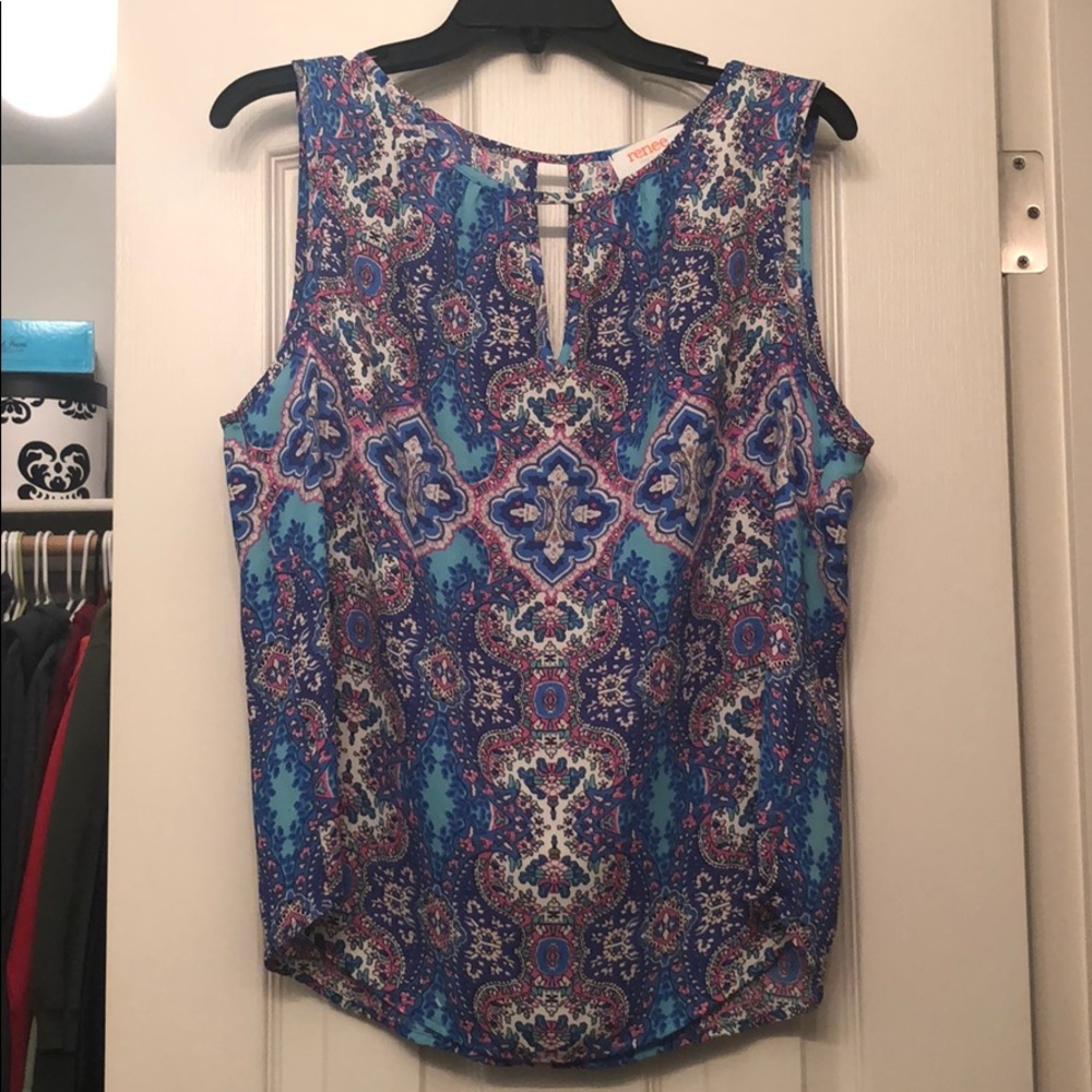 Multi-colored blouse